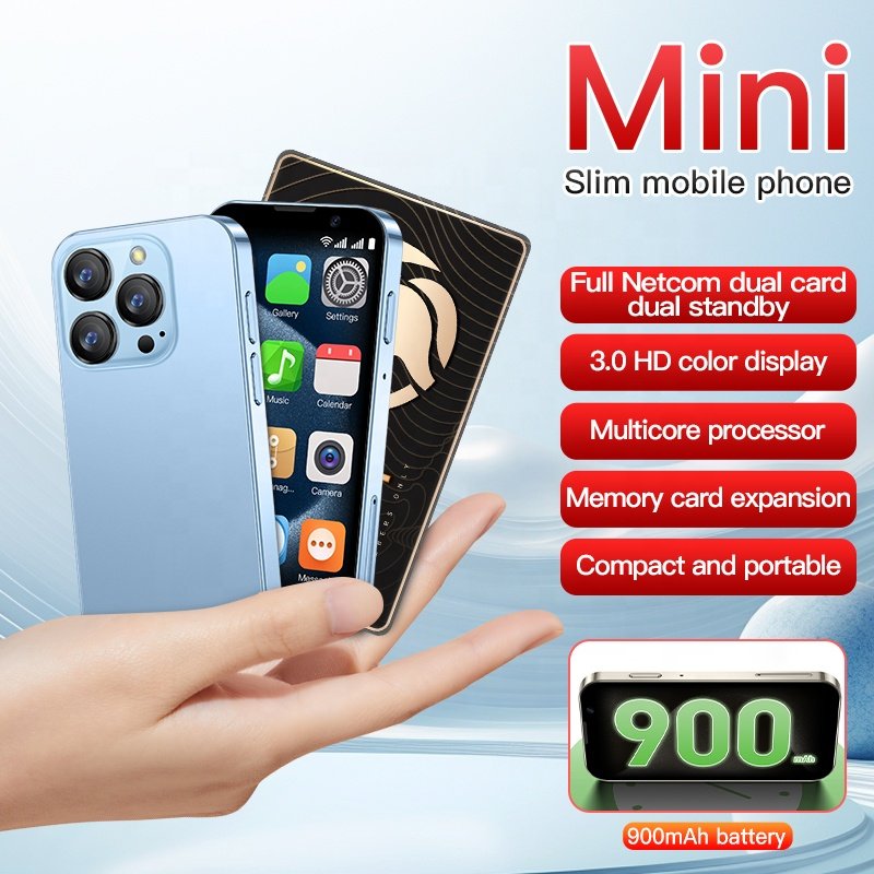 Mini 3G Smartphone Big Battery Cheap Smart Phone SOYES XS18Pro 3" Touch Screen Small Mobile Phone
